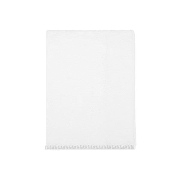 Telo doccia Brera 100x150 in Spugna Cotone Bianco