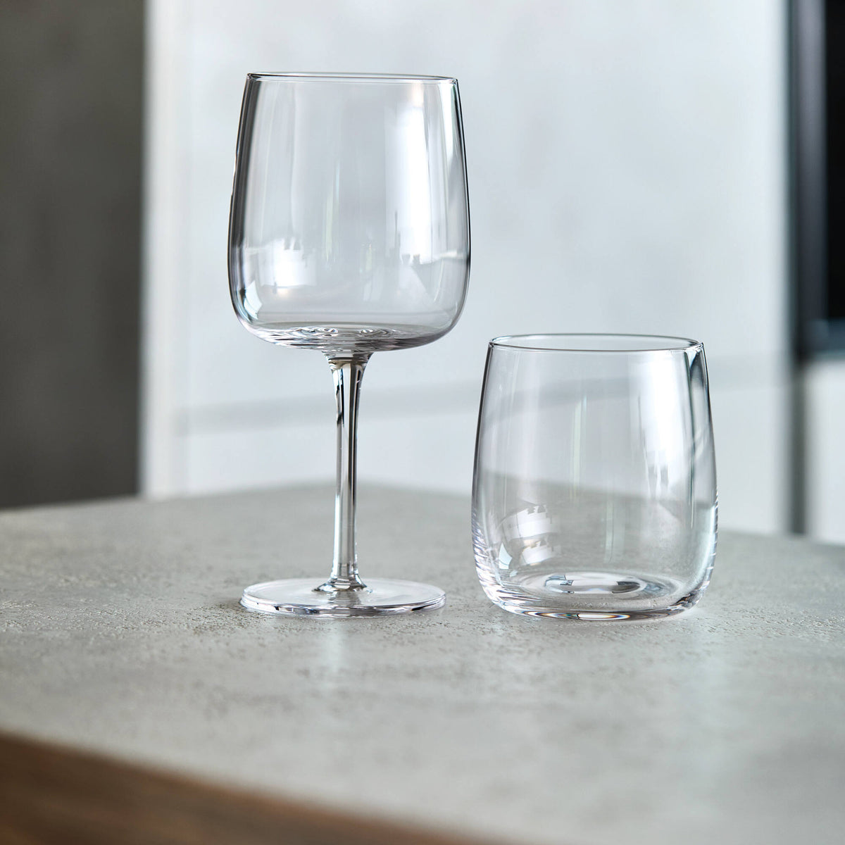 Tumbler Solaris in Vetro Trasparente - Set 6 pcs