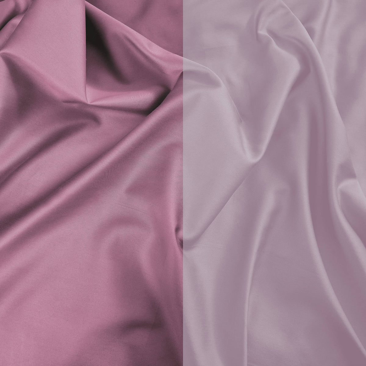 Parure copripiumino Bi-Color Marais Incanto / Uva in Cotone Raso 600 TC 300 - Finissaggio silk - 255x200 (+50)