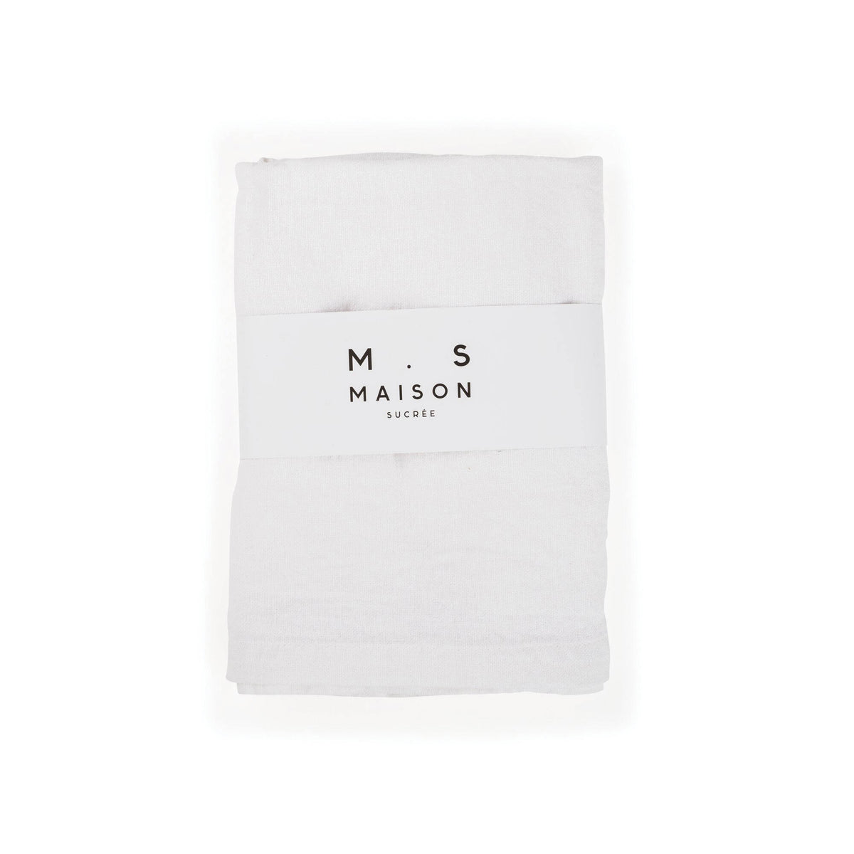 Runner Washed Linen Bianco 50x140