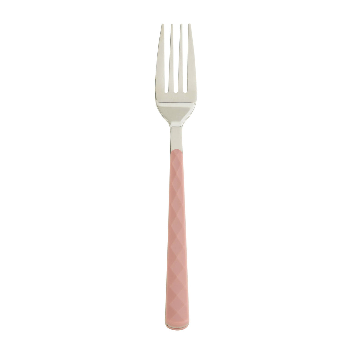 Forchetta Aura in AISI430 e manico in ABS Rosa - set 6 pcs