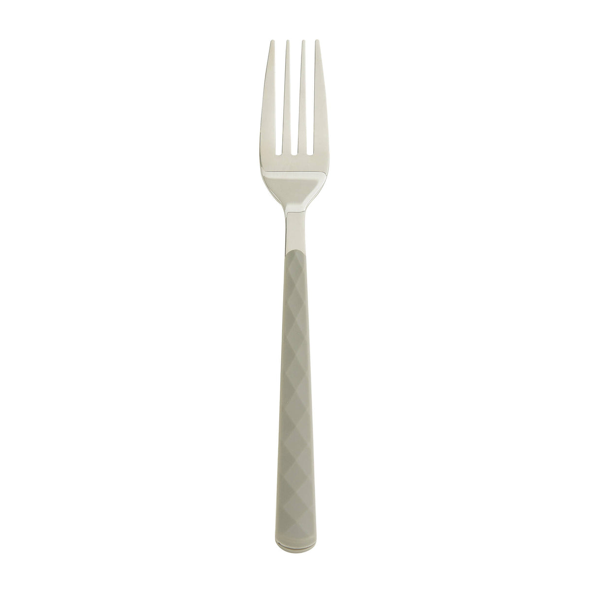 Forchetta Aura in AISI430 e manico in ABS Grigio - set 6 pcs