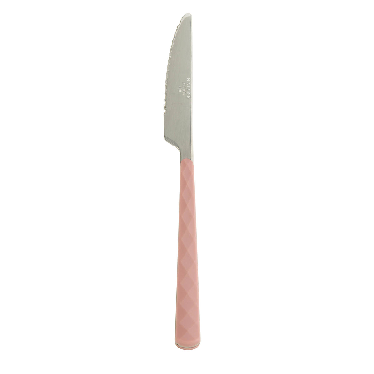 Coltello Aura in AISI430 e manico in ABS Rosa - set 6 pcs