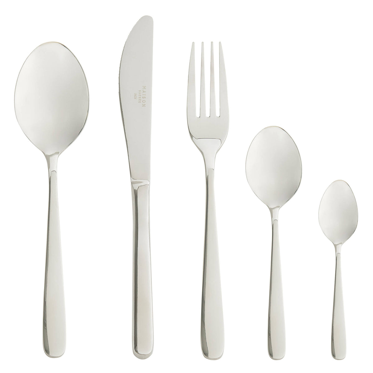Cucchiaio Riva in Acciaio AISI304 - set 6 pezzi