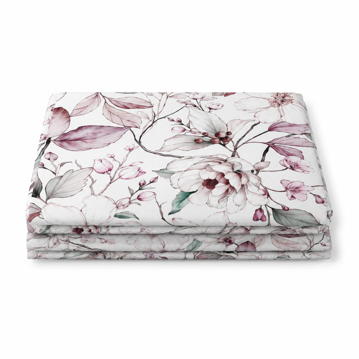 Federe Prodigio Rosa in cotone percalle - 2 pezzi
