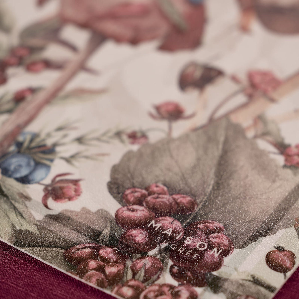 Tovaglietta Americana in vinile Erbario Segreto var 01 33x45