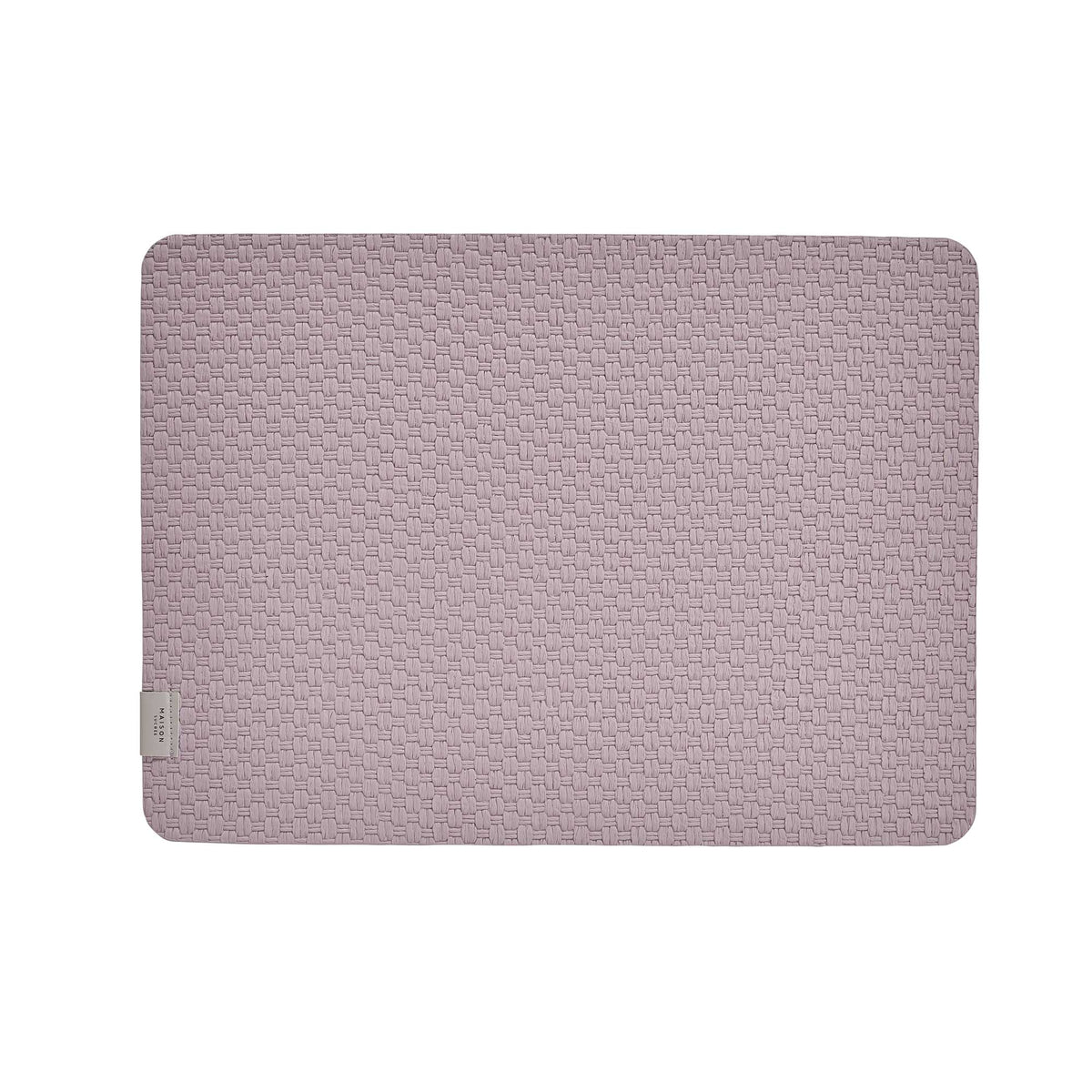 Sottopiatto decorativo in vinile intrecciato Legame var.21 Lilla 33x45