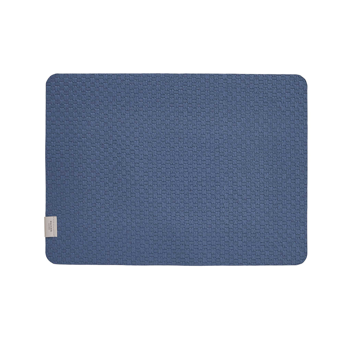 Sottopiatto decorativo in vinile intrecciato Legame var.28 Jeans 33x45