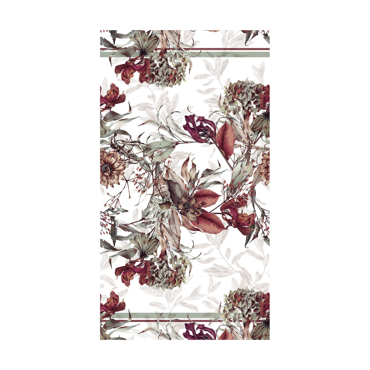 Tovaglia Bouquet D'Inverno 155 x 355