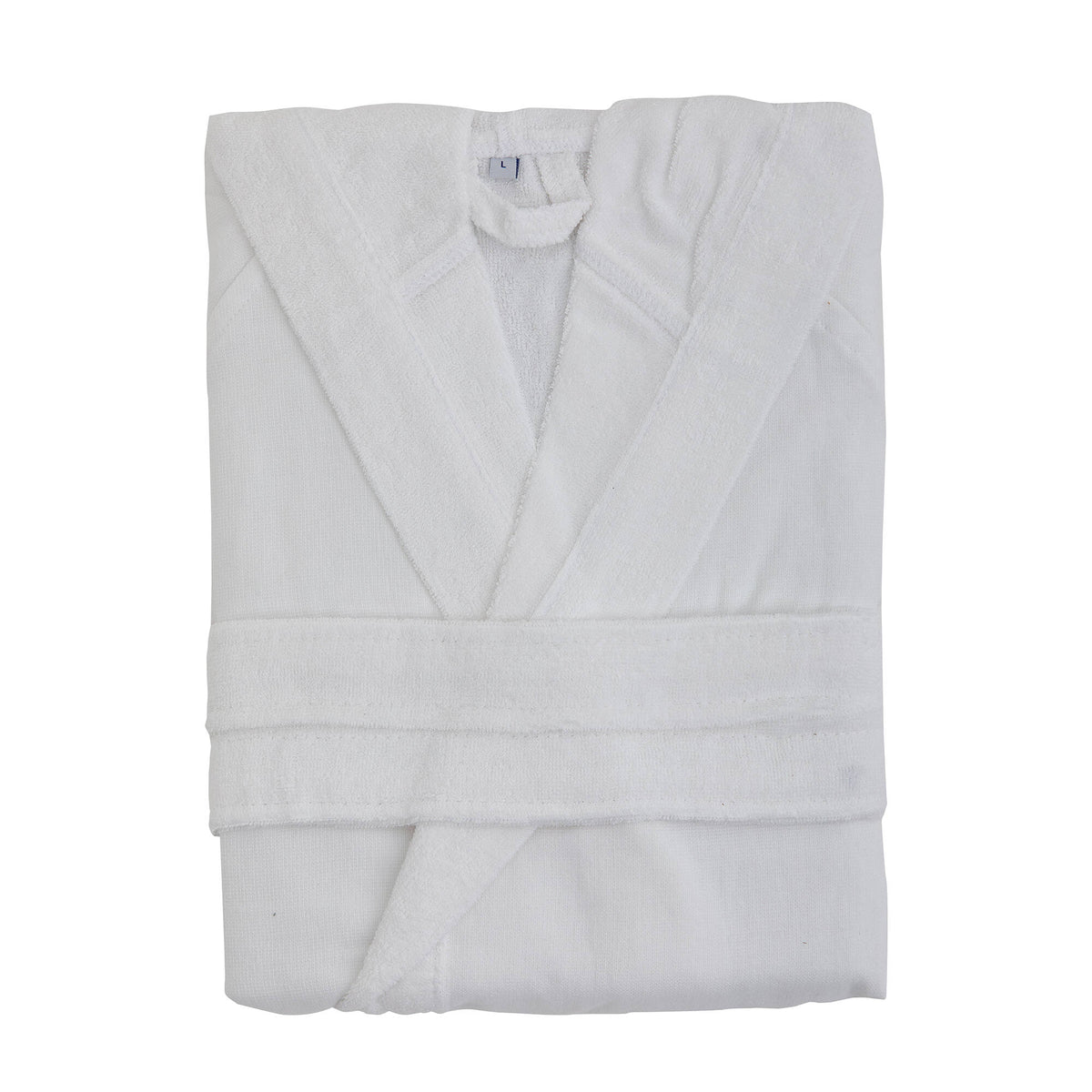Accappatoio Pepe Air in micro-spugna Bianco