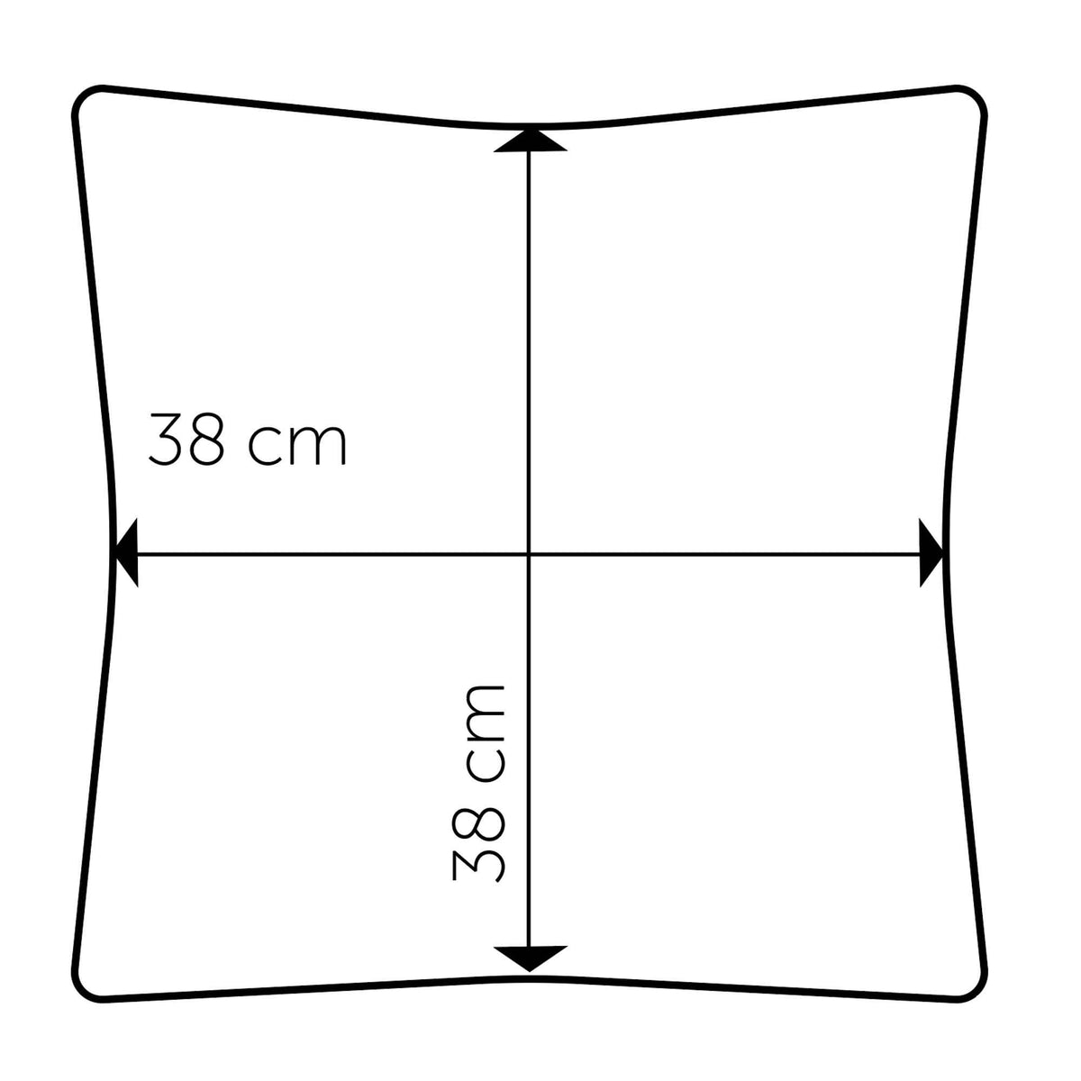 Cuscino da sedia Korin Ottanio