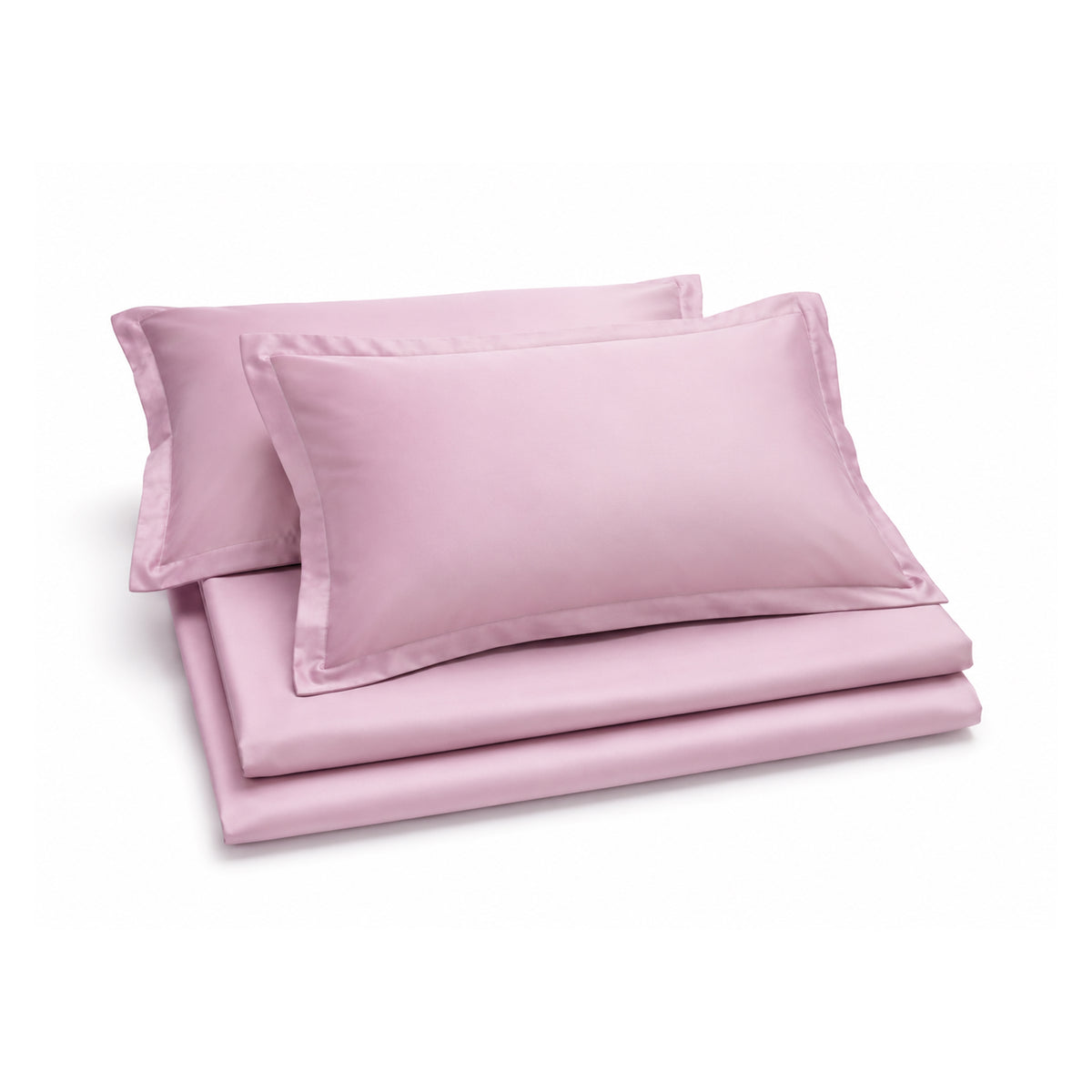Completo Letto Marais Incanto in Cotone Raso 600 TC 300 - Finissaggio silk - 2 Piazze