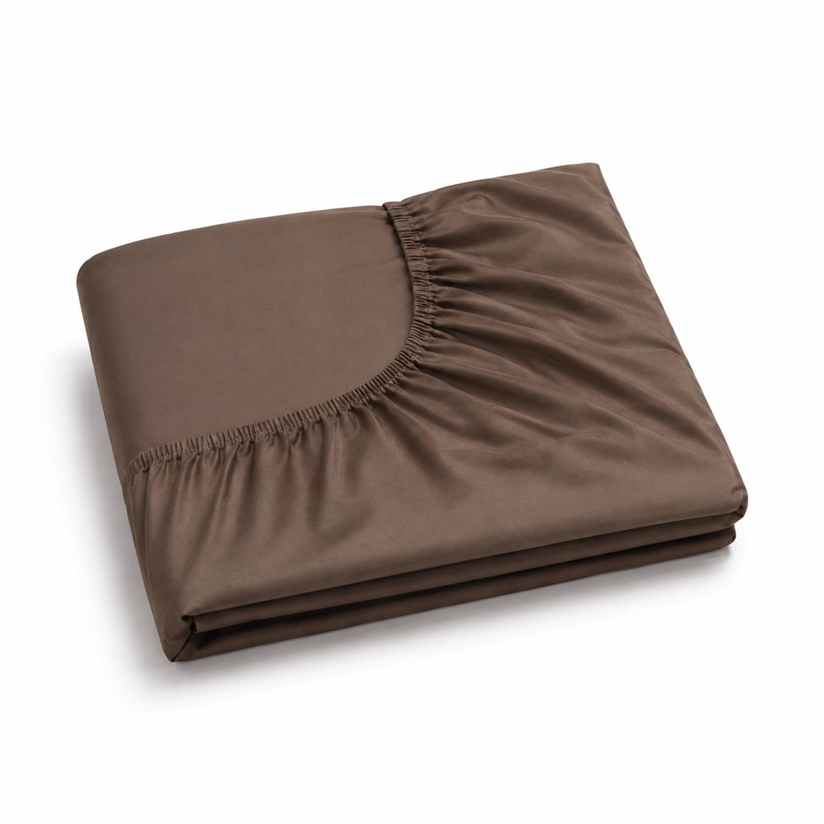 Lenzuolo con angoli Marais Cocco in Cotone Raso 600 TC 300 - Finissaggio silk - 180x200x30h