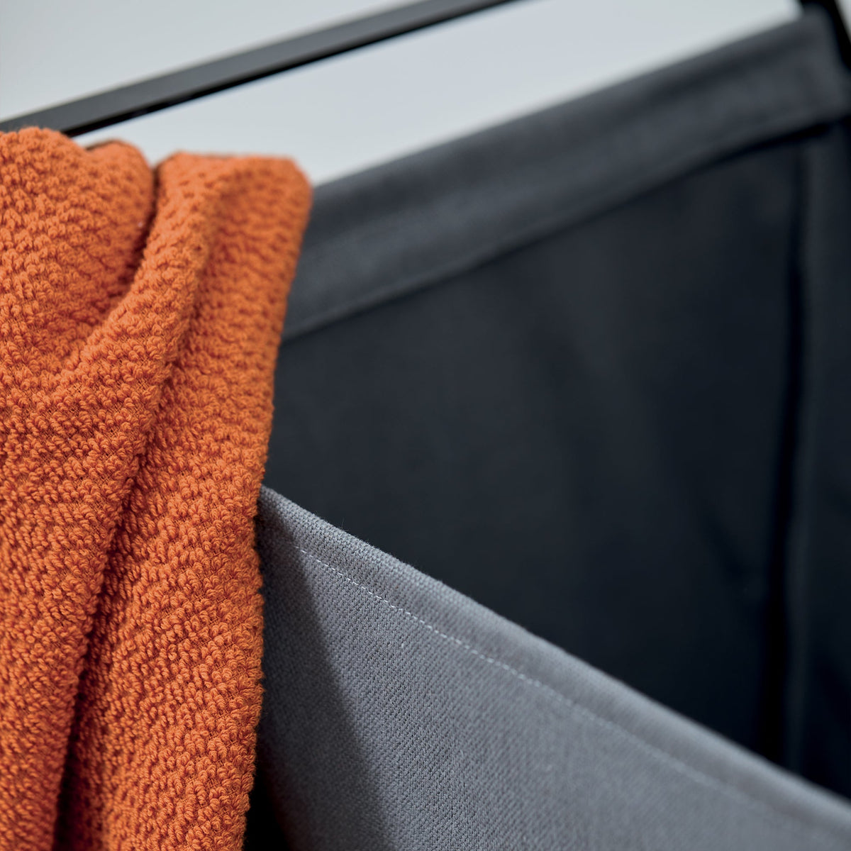 Portabiancheria Nodo in Cotone Grigio