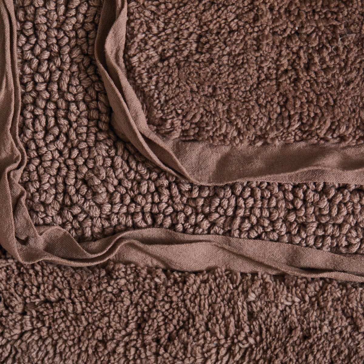 Tappeto Sensi in Cotone Taupe